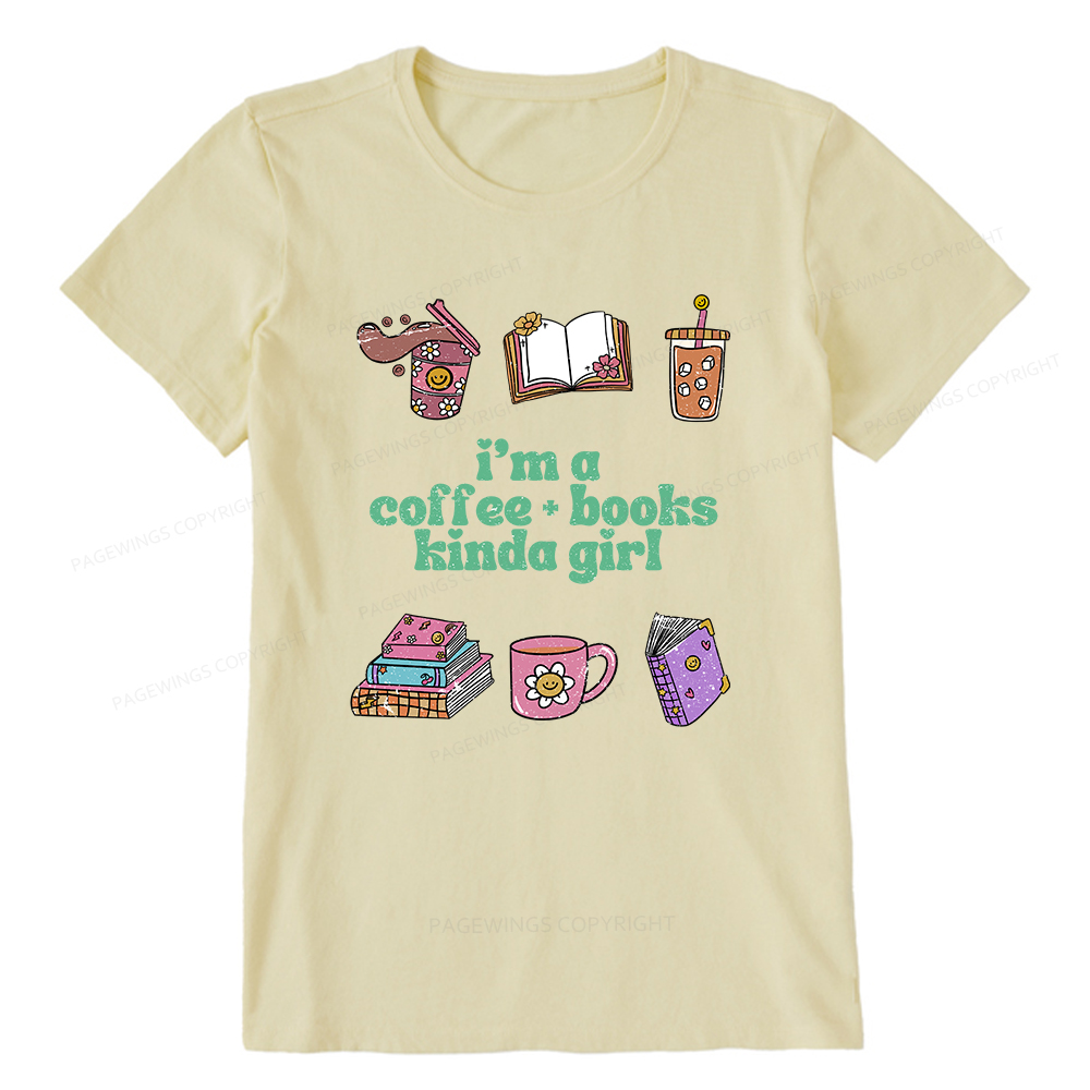 Pagewings I 'm A Coffee Books Kinda Girl Unisex Classic T-shirt
