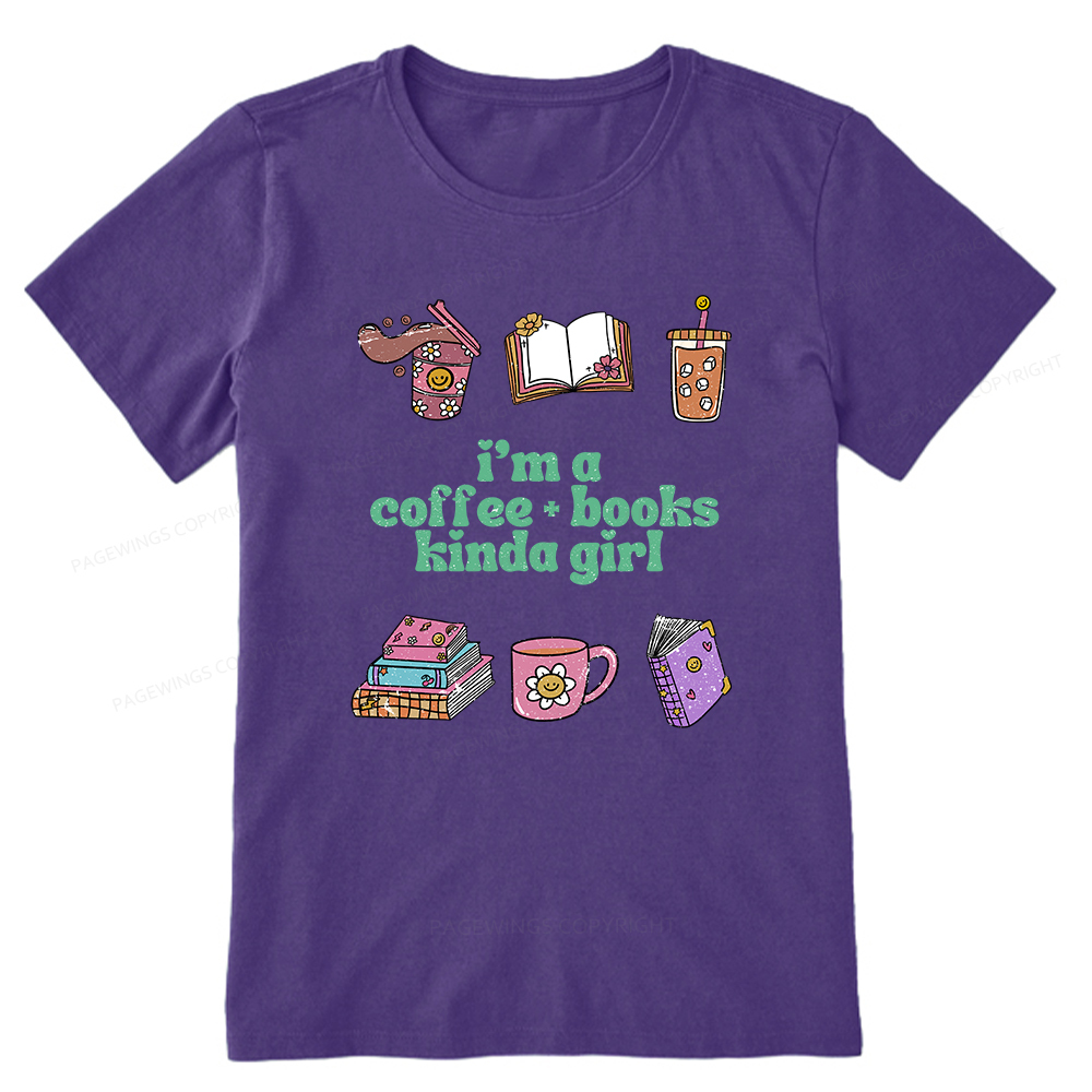 Pagewings I 'm A Coffee Books Kinda Girl Unisex Classic T-shirt