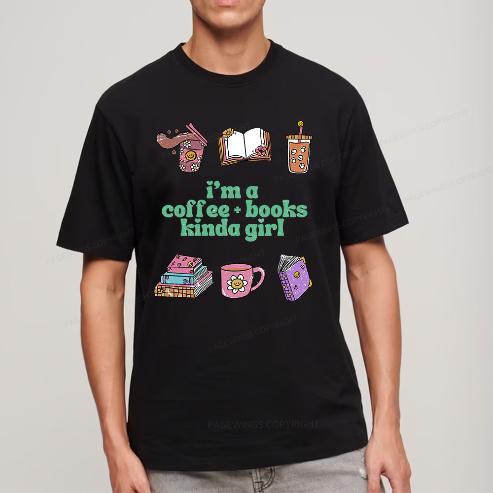 Pagewings I 'm A Coffee Books Kinda Girl Unisex Classic T-shirt