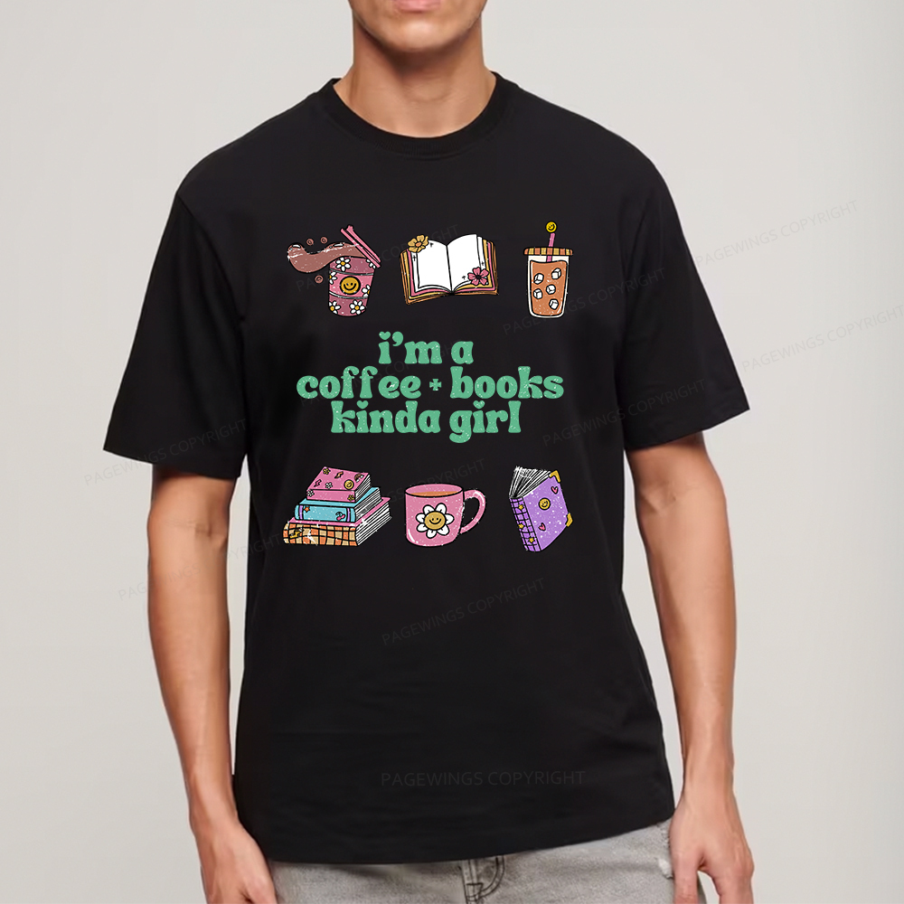 Pagewings I 'm A Coffee Books Kinda Girl Unisex Classic T-shirt