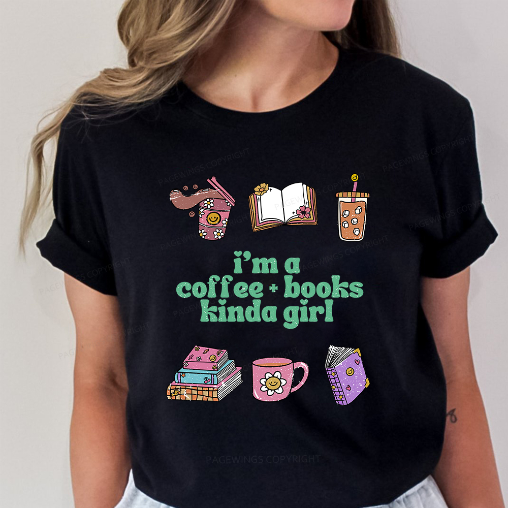 Pagewings I 'm A Coffee Books Kinda Girl Unisex Classic T-shirt