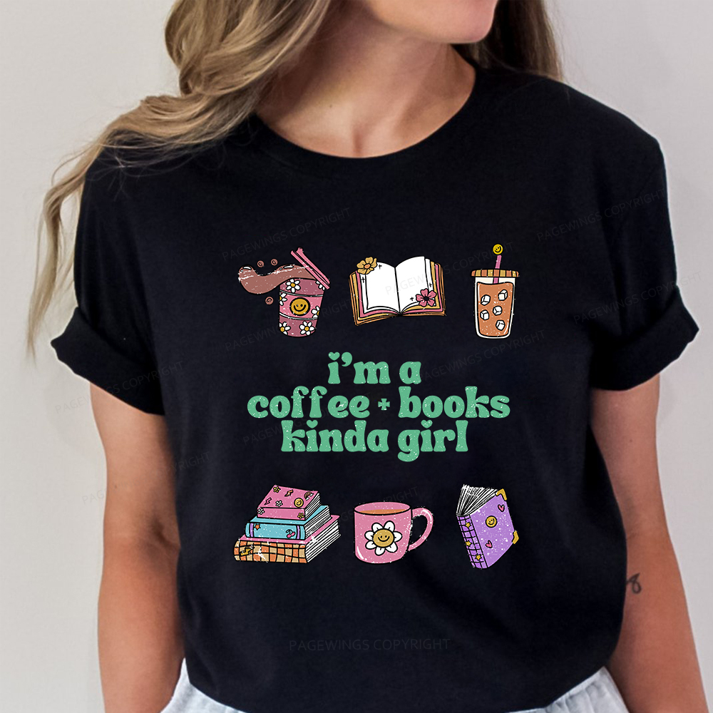 Pagewings I 'm A Coffee Books Kinda Girl Unisex Classic T-shirt