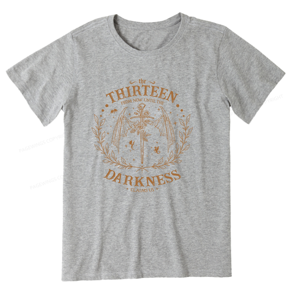 Pagewings The Thirteen Throne Of Glass Unisex Classic T-shirt-Pagewings sale