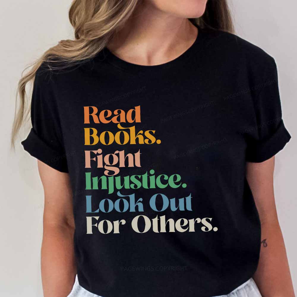 Pagewings Read Banned Books Social Justice Shirt Unisex Classic T-shirt