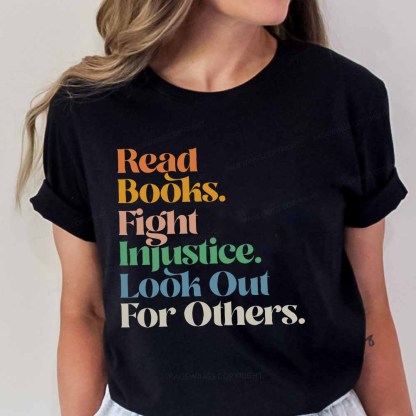 Pagewings Read Banned Books Social Justice Shirt Unisex Classic T-shirt