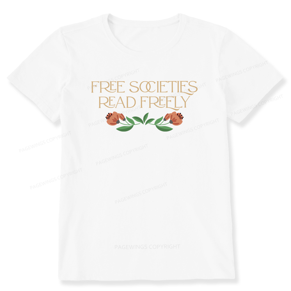 Pagewings Free Societies Read Freely Unisex Classic T-shirt