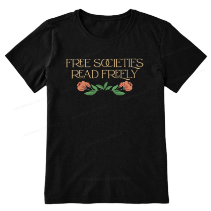 Pagewings Free Societies Read Freely Unisex Classic T-shirt