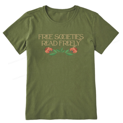 Pagewings Free Societies Read Freely Unisex Classic T-shirt