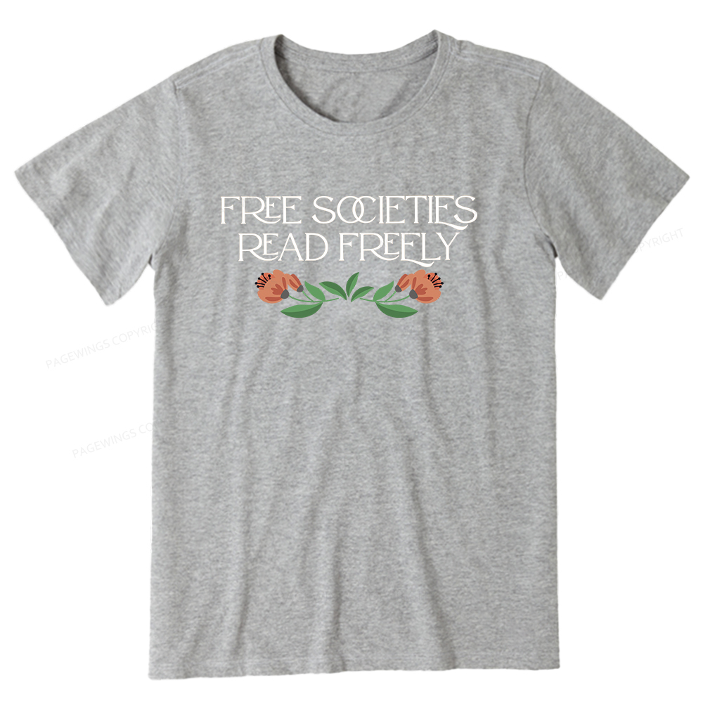 Pagewings Free Societies Read Freely Unisex Classic T-shirt