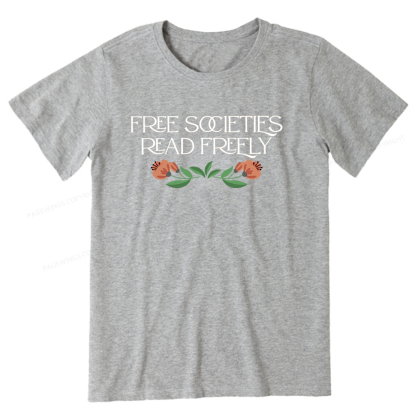 Pagewings Free Societies Read Freely Unisex Classic T-shirt