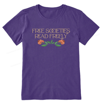 Pagewings Free Societies Read Freely Unisex Classic T-shirt