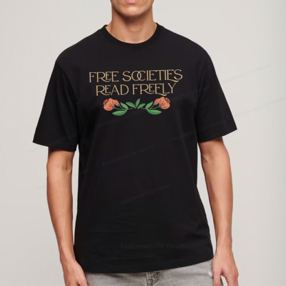 Pagewings Free Societies Read Freely Unisex Classic T-shirt
