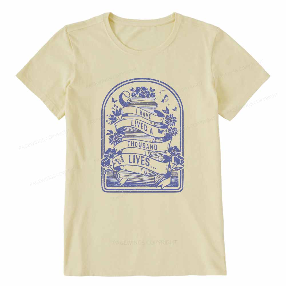 Pagewings Literature Shirt for Bibliophiles Unisex Classic T-shirt