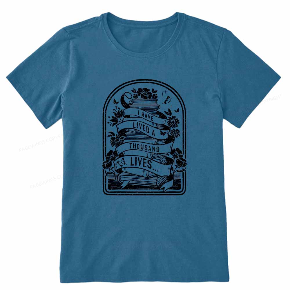 Pagewings Literature Shirt for Bibliophiles Unisex Classic T-shirt