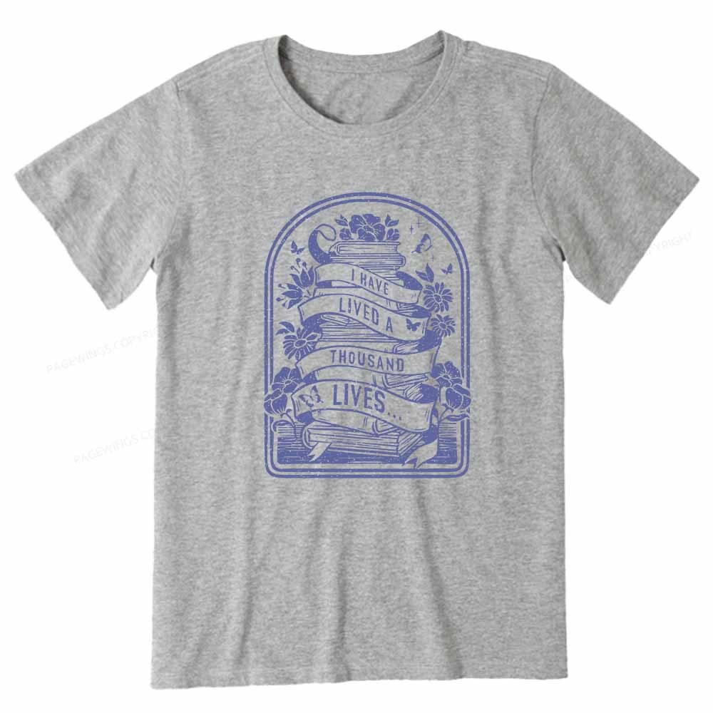 Pagewings Literature Shirt for Bibliophiles Unisex Classic T-shirt