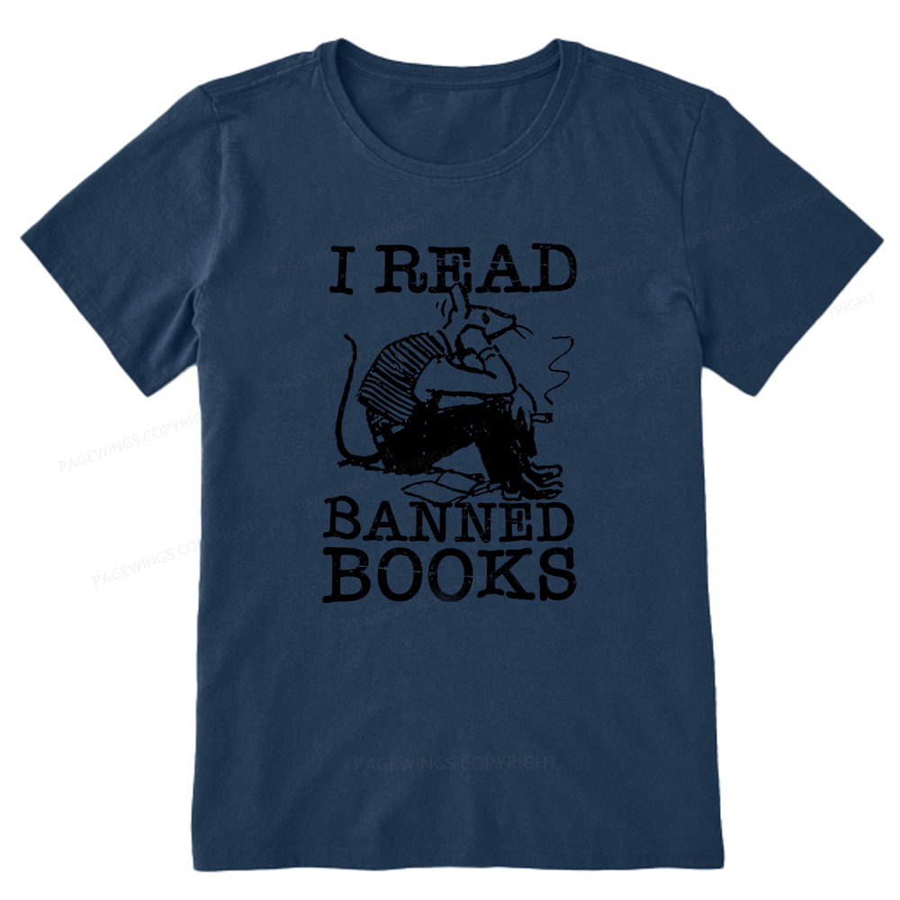 Pagewings I Read Banned Books Unisex Classic T-shirt