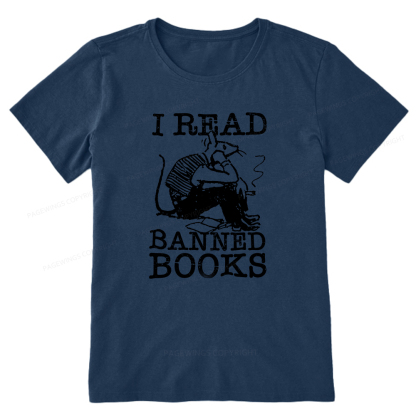 Pagewings I Read Banned Books Unisex Classic T-shirt