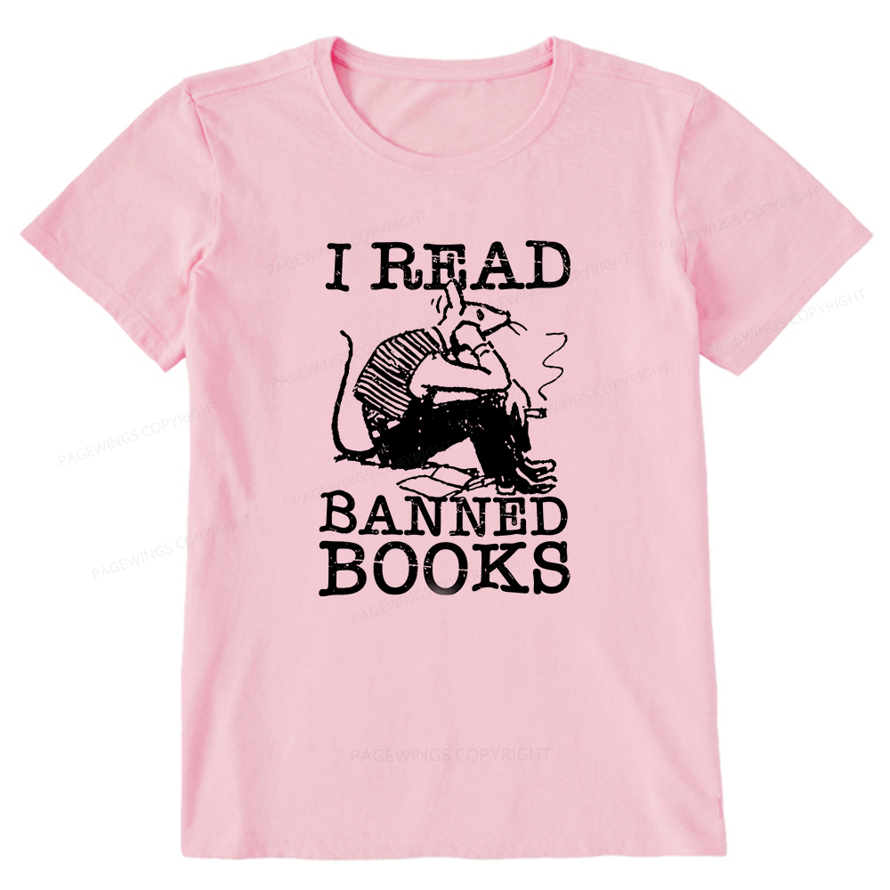 Pagewings I Read Banned Books Unisex Classic T-shirt