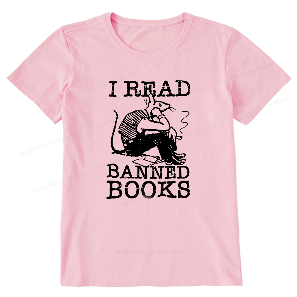 Pagewings I Read Banned Books Unisex Classic T-shirt