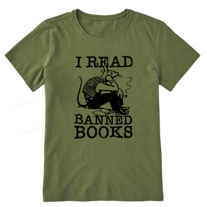 Pagewings I Read Banned Books Unisex Classic T-shirt