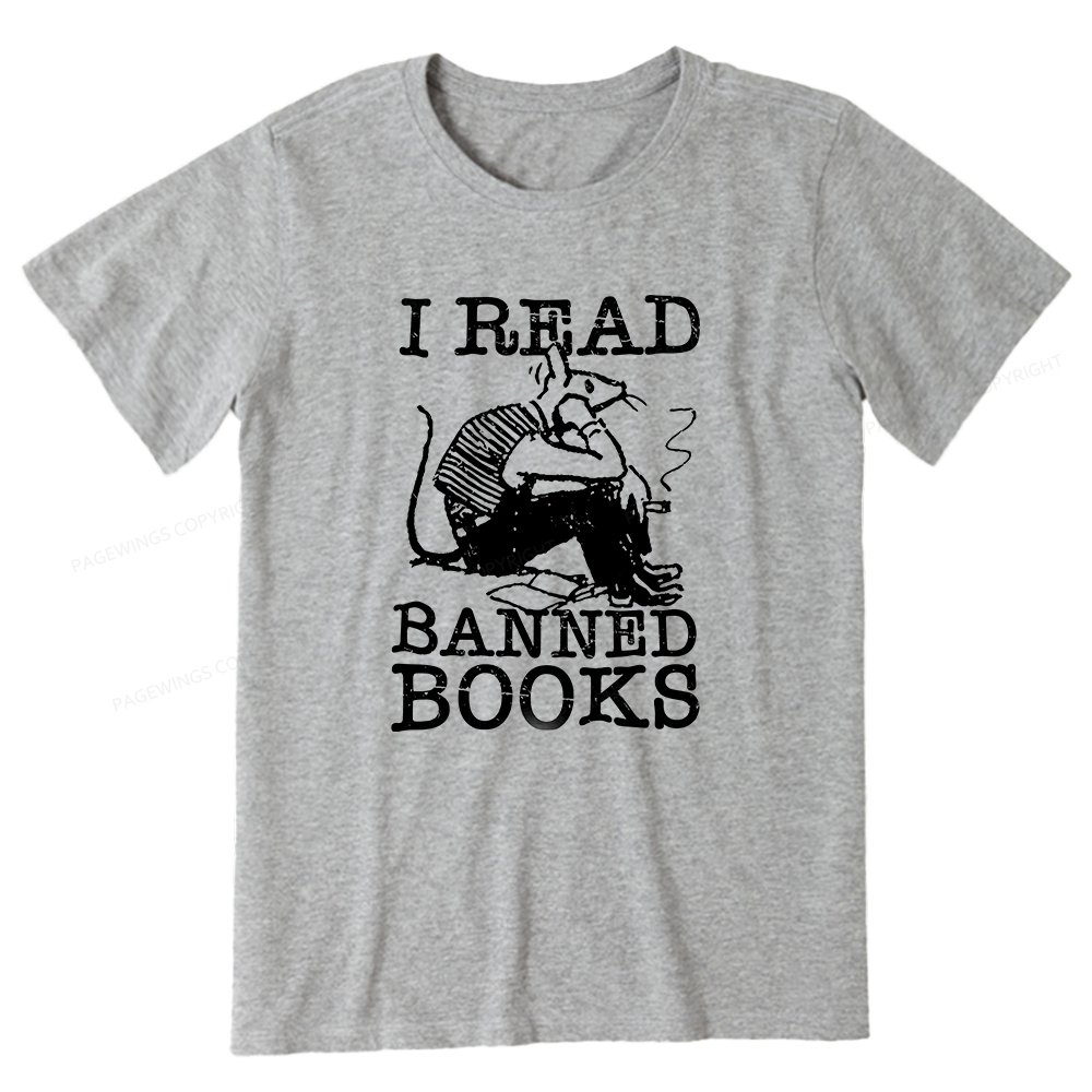 Pagewings I Read Banned Books Unisex Classic T-shirt