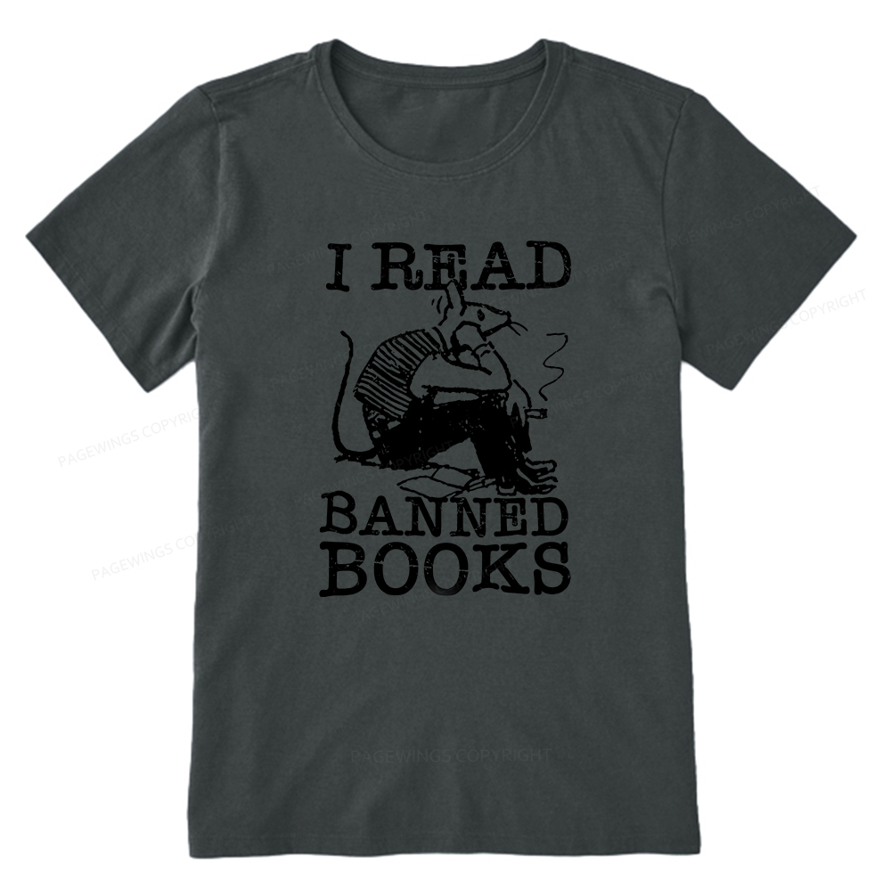 Pagewings I Read Banned Books Unisex Classic T-shirt