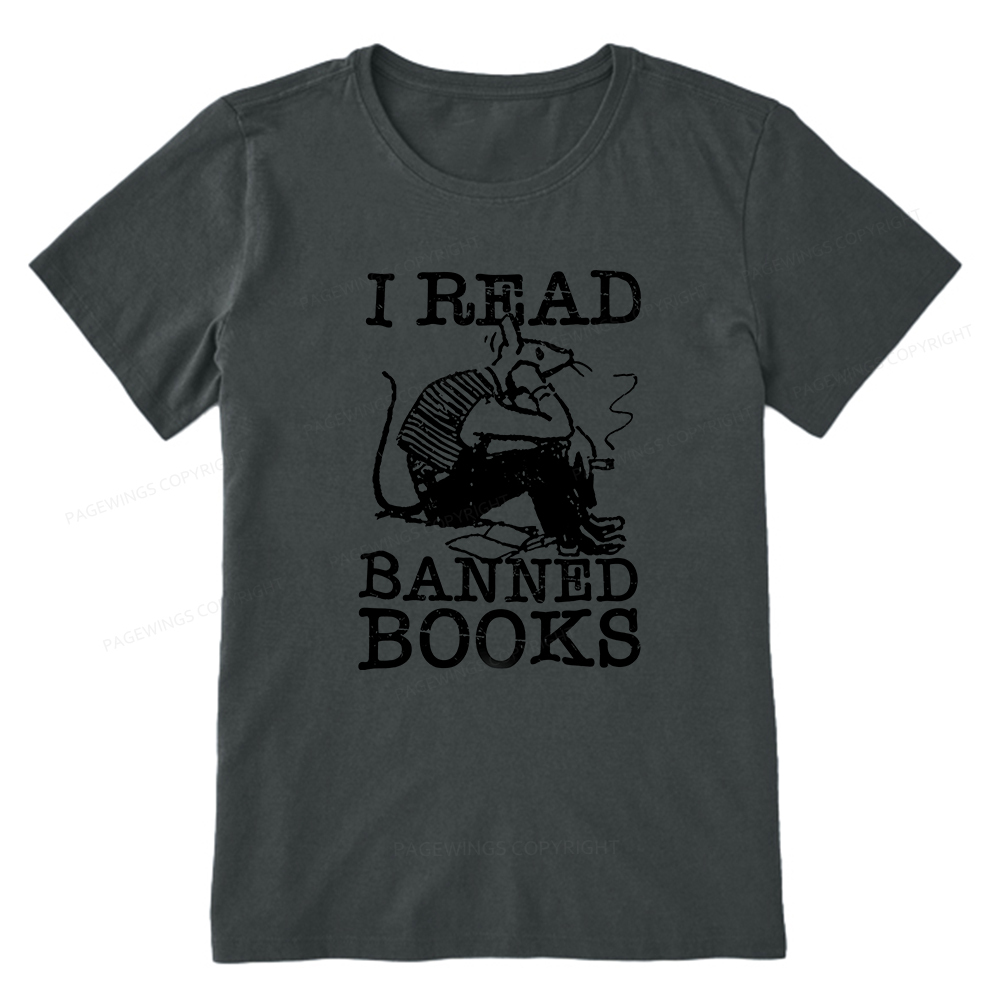 Pagewings I Read Banned Books Unisex Classic T-shirt