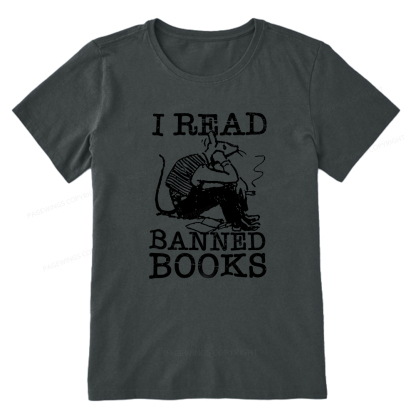 Pagewings I Read Banned Books Unisex Classic T-shirt