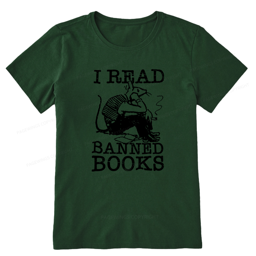 Pagewings I Read Banned Books Unisex Classic T-shirt