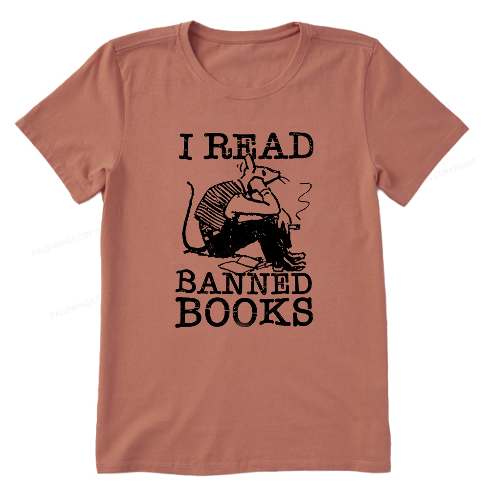 Pagewings I Read Banned Books Unisex Classic T-shirt