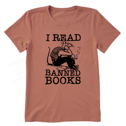 Pagewings I Read Banned Books Unisex Classic T-shirt