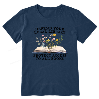 Pagewings Protect Access To All Books Unisex Classic T-shirt