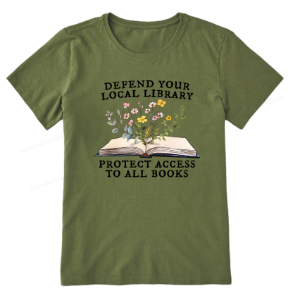 Pagewings Protect Access To All Books Unisex Classic T-shirt