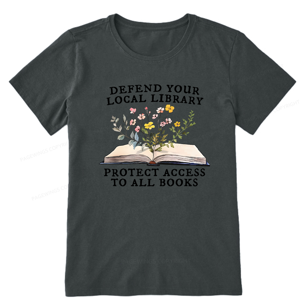 Pagewings Protect Access To All Books Unisex Classic T-shirt
