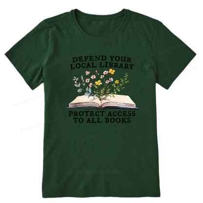 Pagewings Protect Access To All Books Unisex Classic T-shirt