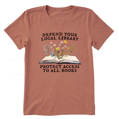 Pagewings Protect Access To All Books Unisex Classic T-shirt