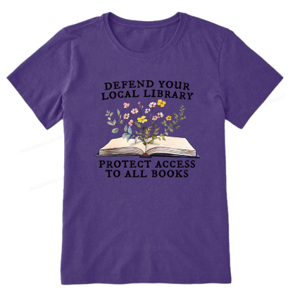 Pagewings Protect Access To All Books Unisex Classic T-shirt