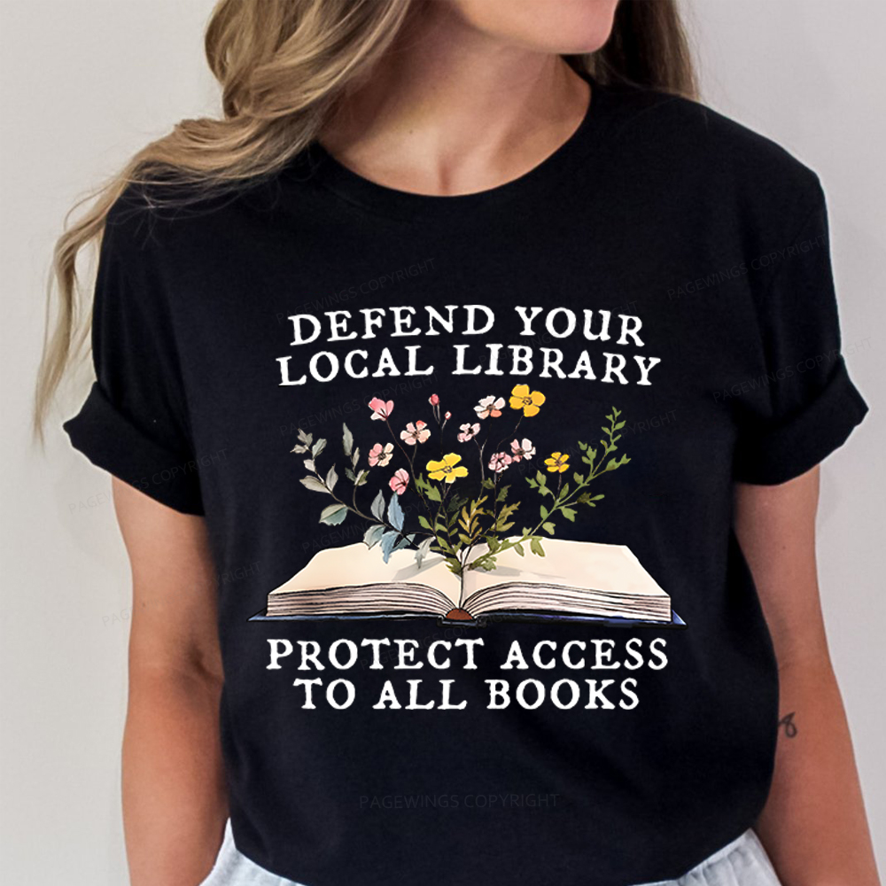 Pagewings Protect Access To All Books Unisex Classic T-shirt