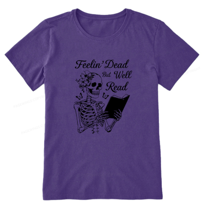 Pagewings Feelin' Dead But Well Read Unisex Classic T-shirt