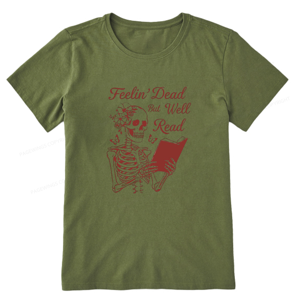 [Copy]Pagewings I Closed My Book To Be Here Shirt Unisex Classic T-shirt
