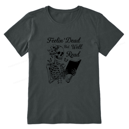 Pagewings Feelin' Dead But Well Read Unisex Classic T-shirt