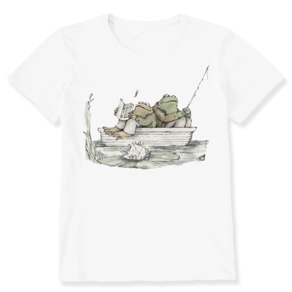 Pagewings Frog Reading Unisex Classic T-shirt