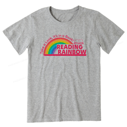 Pagewings Reading Rainbow Unisex Classic T-shirt