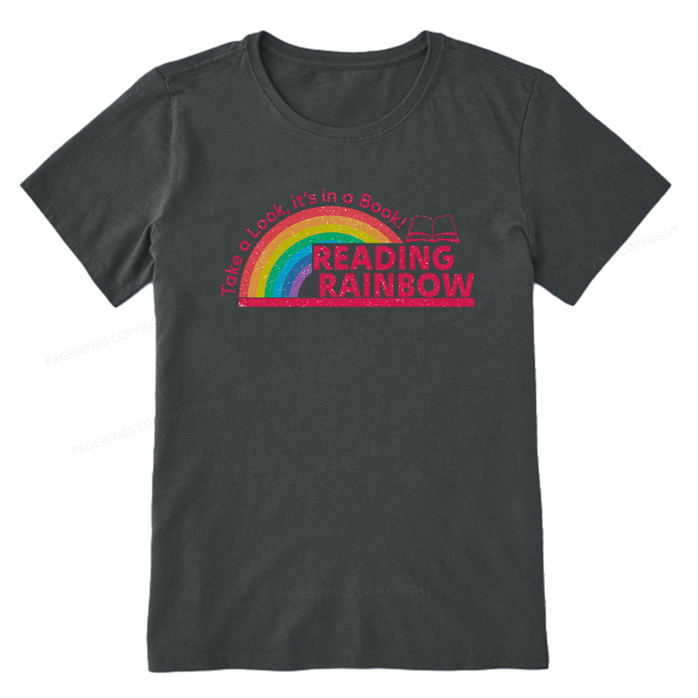 Pagewings Reading Rainbow Unisex Classic T-shirt