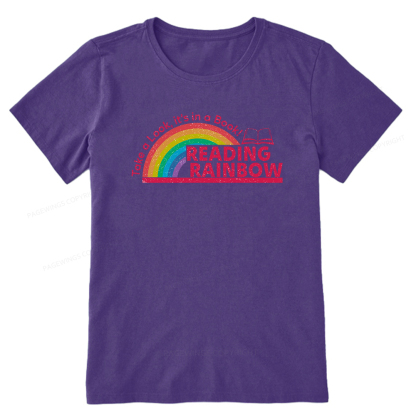 Pagewings Reading Rainbow Unisex Classic T-shirt