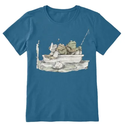 Pagewings Frog Reading Unisex Classic T-shirt