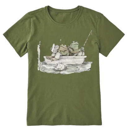Pagewings Frog Reading Unisex Classic T-shirt