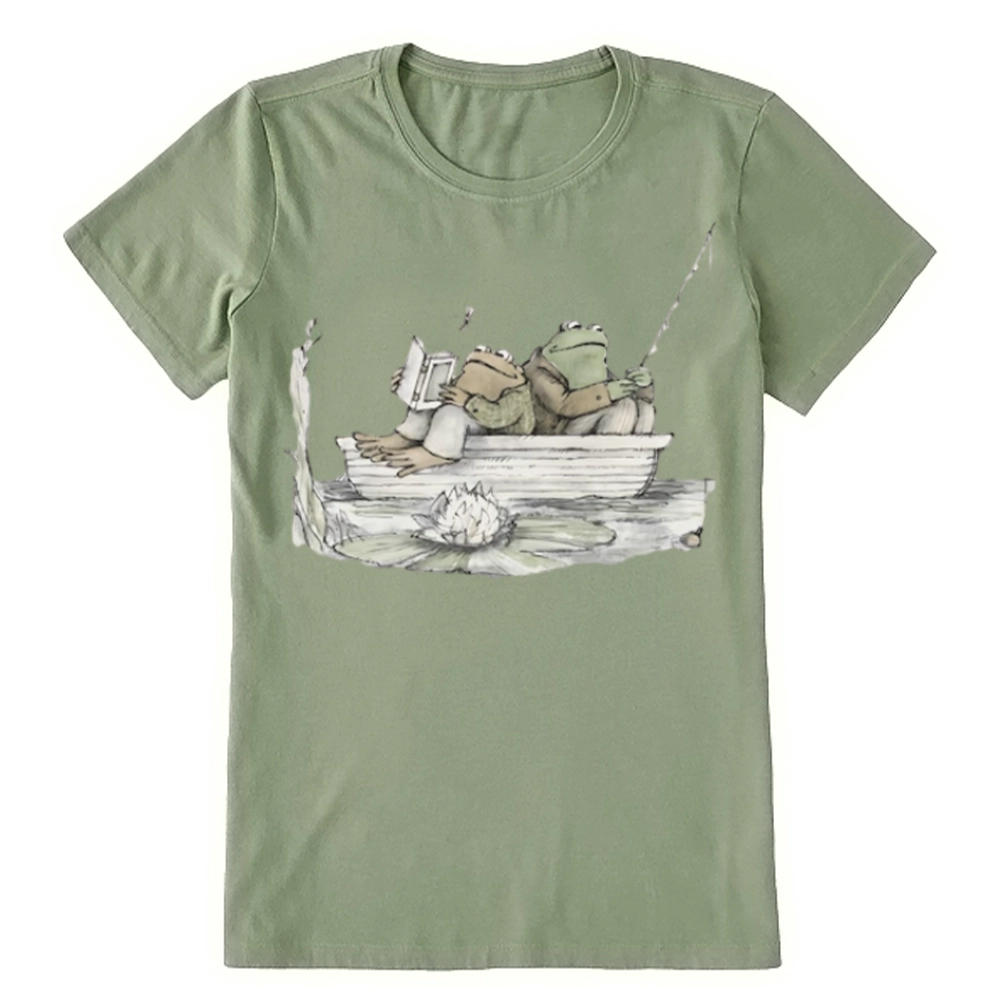Pagewings Frog Reading Unisex Classic T-shirt