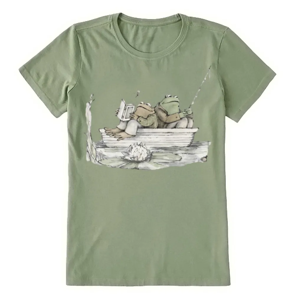 Pagewings Frog Reading Unisex Classic T-shirt