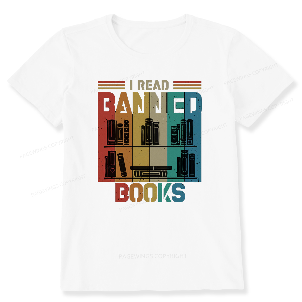 Pagewings  I Read Banned Books Unisex Classic T-shirt